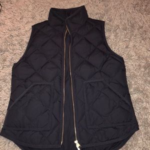 J.Crew navy vest size small